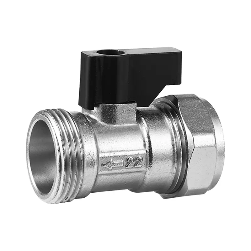 Mässing Mini Compression Quick Open Kulventil