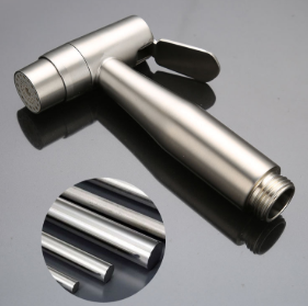 Heavy Duty 304 rostfritt stål handhållen bidéspruta för toalettrengöring