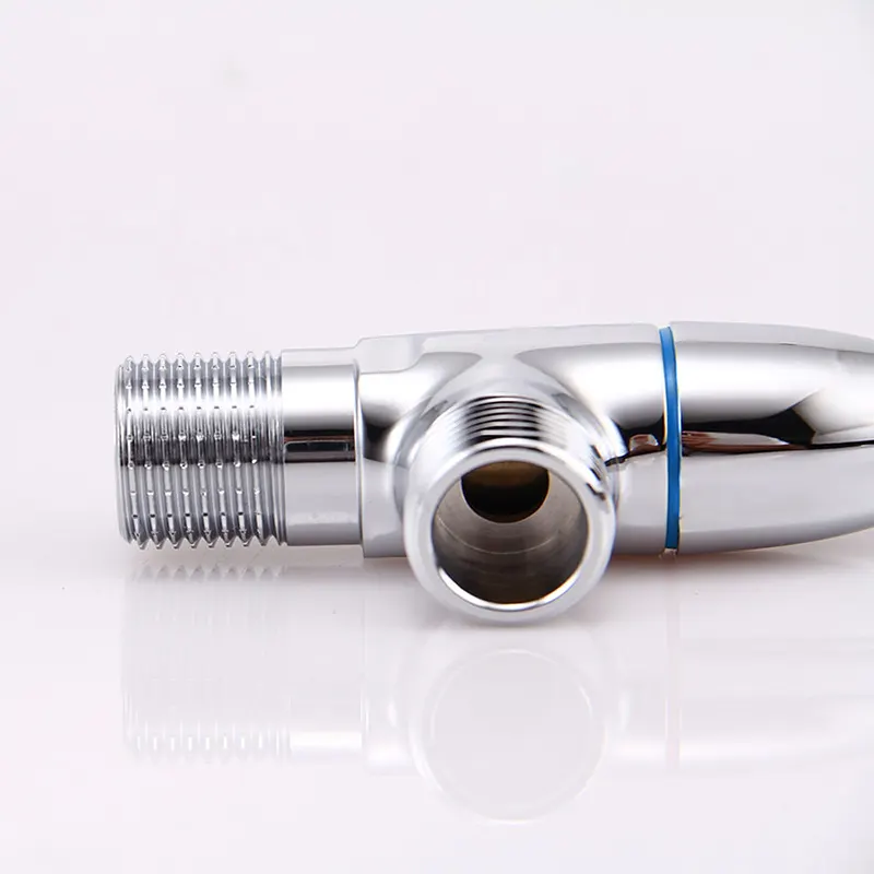 Red Blue Brass Angle Valve