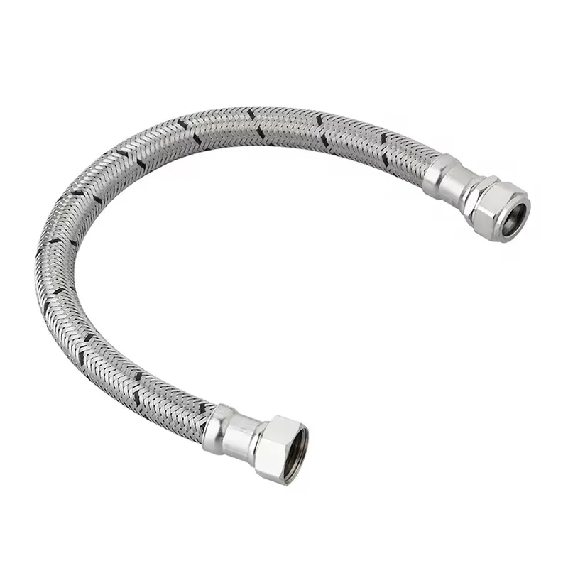 Stainless Steel Braided EPDM Hose Copper Fitting
